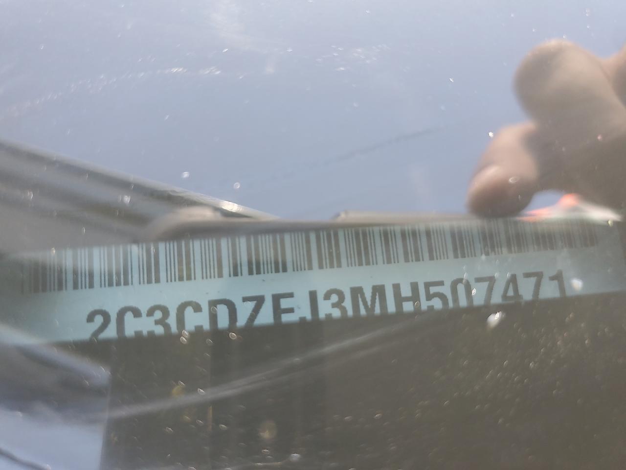 2021 Dodge Challenger R/T Scat Pack VIN: 2C3CDZFJ3MH507471 Lot: 84656155