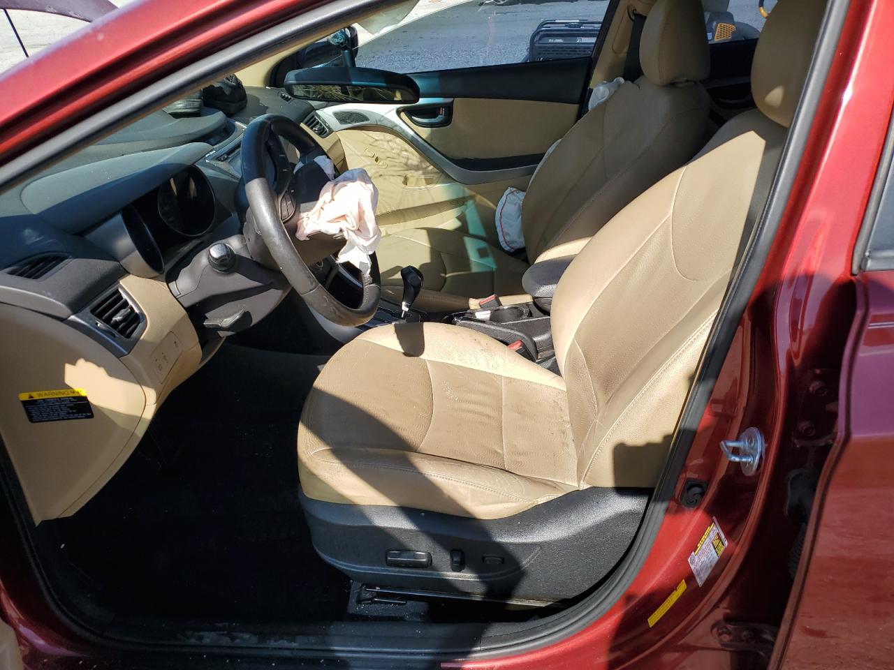 2013 Hyundai Elantra Gls VIN: 5NPDH4AE2DH242387 Lot: 84957205