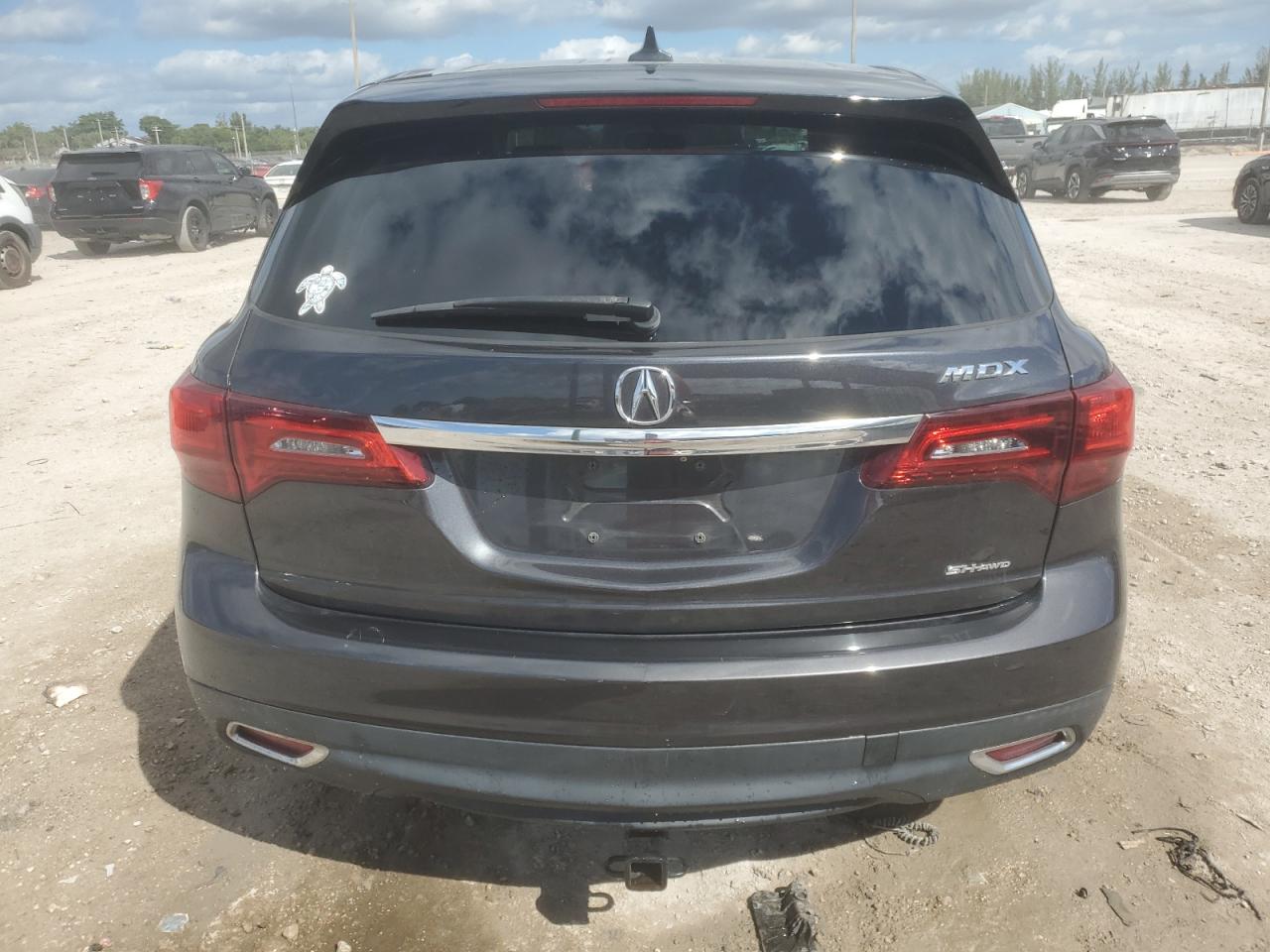 2014 Acura Mdx VIN: 5FRYD4H25EB017744 Lot: 87020015