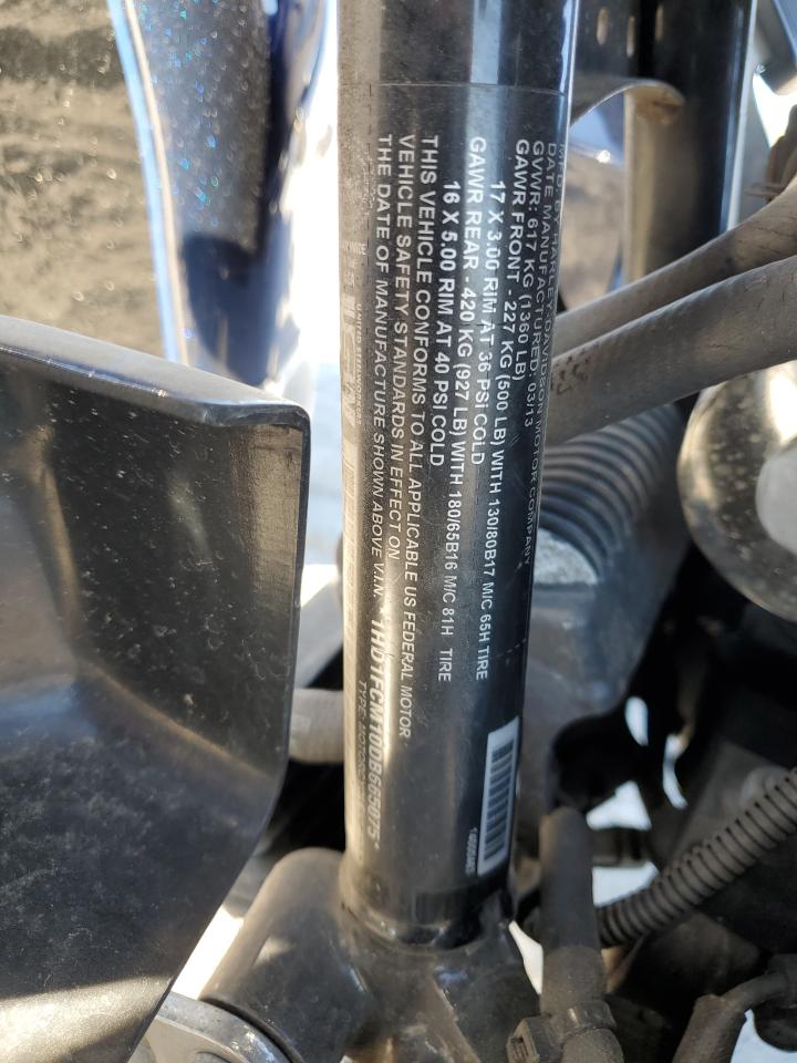 2013 Harley-Davidson Flhtcu Ultra Classic Electra Glide VIN: 1HD1FCM10DB665075 Lot: 86787125