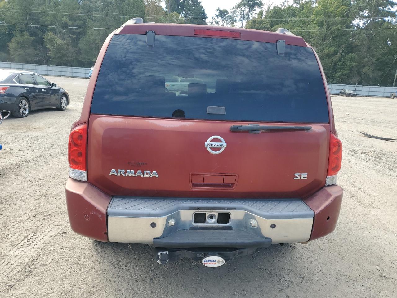 2005 Nissan Armada Se VIN: 5N1AA08A45N737528 Lot: 85083505