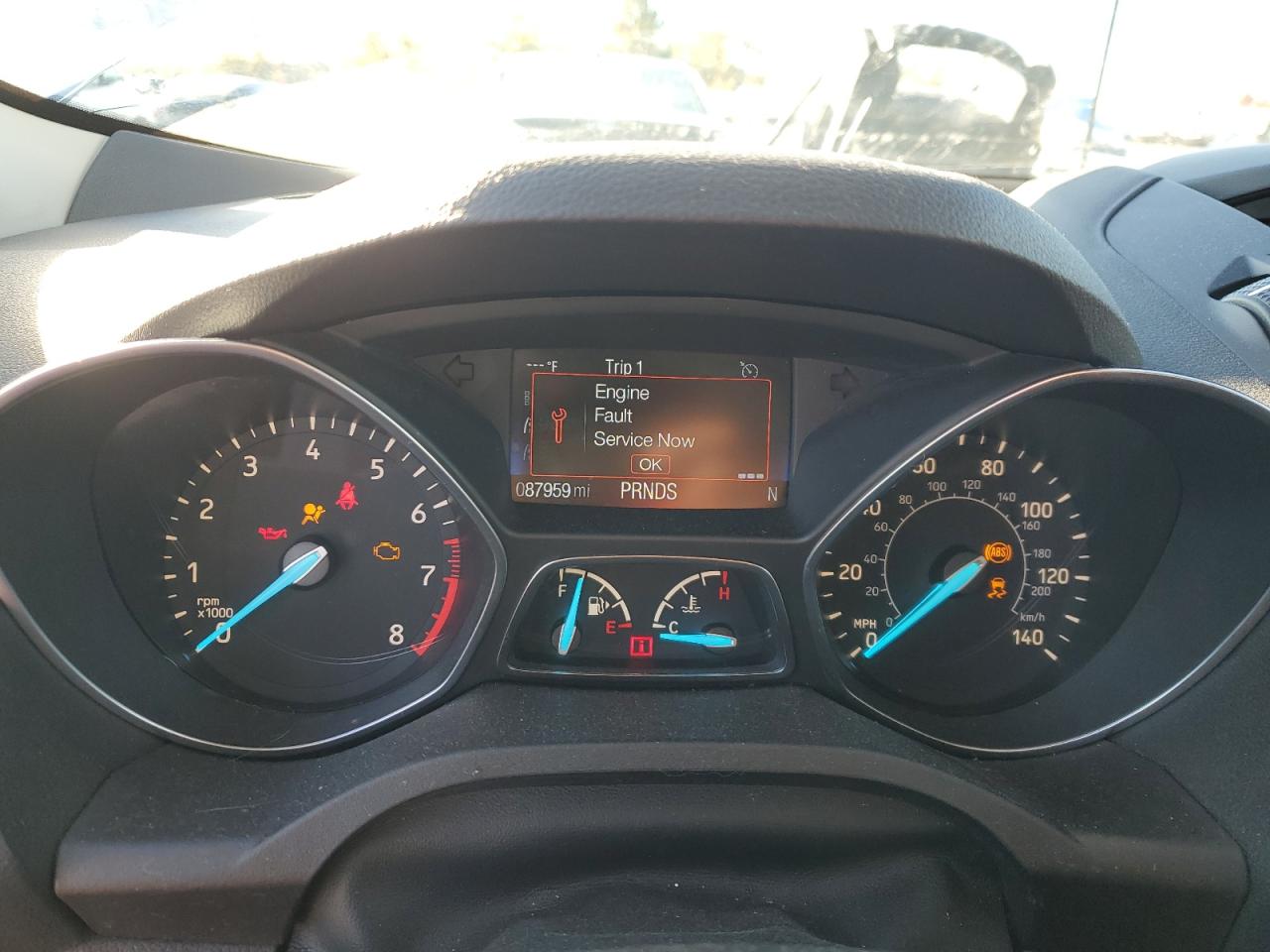 2017 Ford Escape S VIN: 1FMCU0F75HUA59678 Lot: 82728845