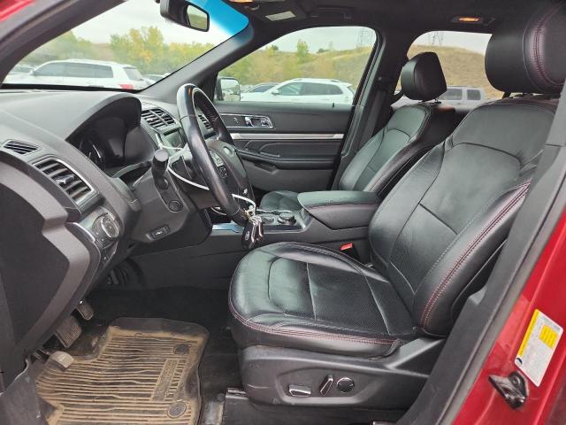 FORD EXPLORER 2017 Красный