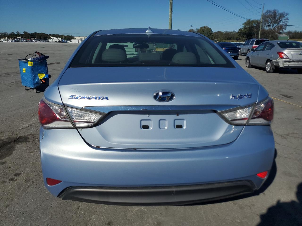 2012 Hyundai Sonata Hybrid VIN: KMHEC4A4XCA059363 Lot: 87438125
