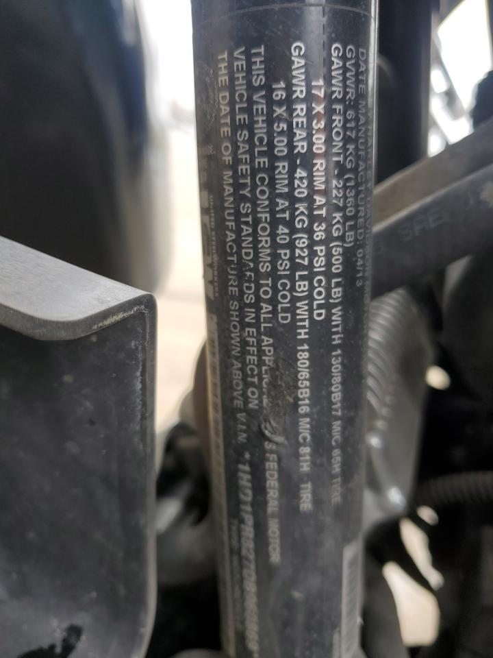 2013 Harley-Davidson Flhtcuse Cvo Ultra Classic Electra Glide VIN: 1HD1PR827DB960869 Lot: 90352145