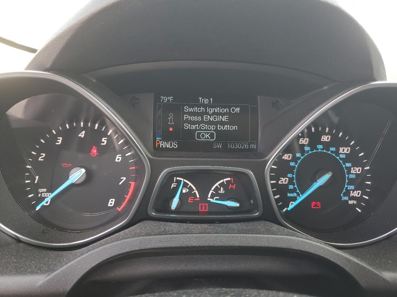 2014 Ford Escape Titanium VIN: 1FMCU0J91EUB39645 Lot: 84735945