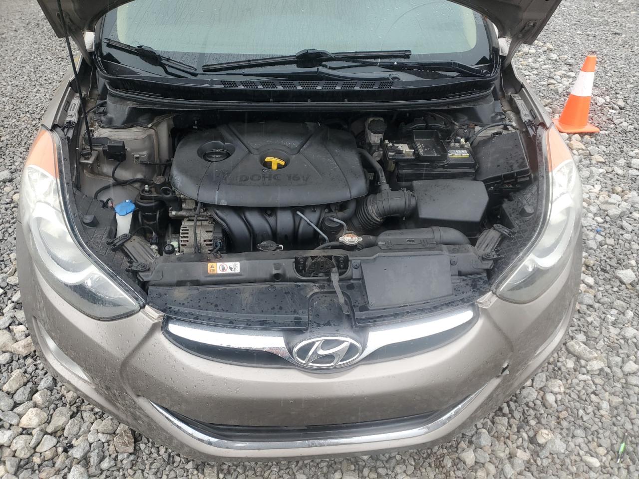 2013 Hyundai Elantra Gls VIN: 5NPDH4AE0DH374161 Lot: 85784495