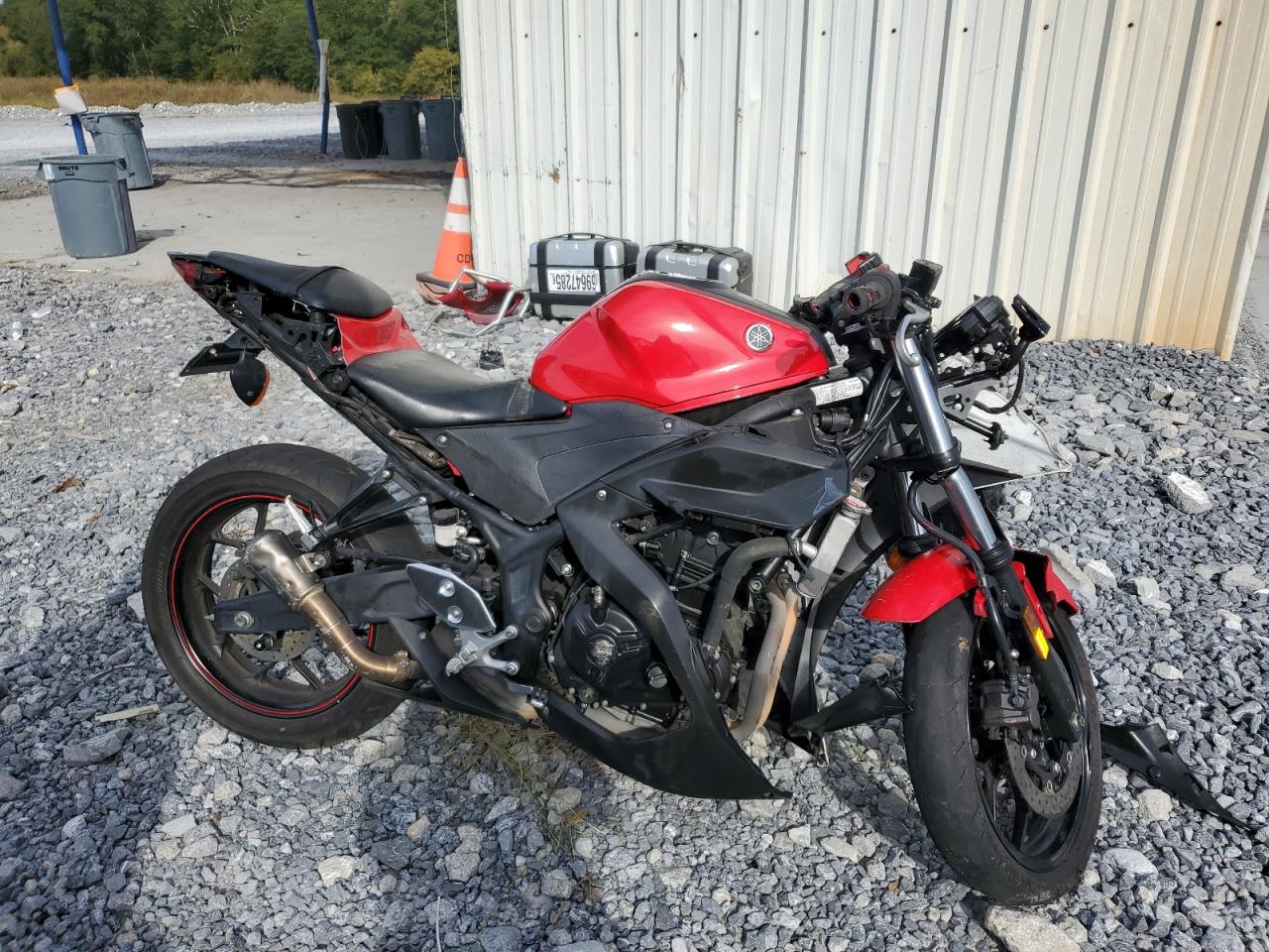 YAMAHA YZF600 2015. Lot# 82226515. VIN MH3RH06Y9FK003605. Photo 1