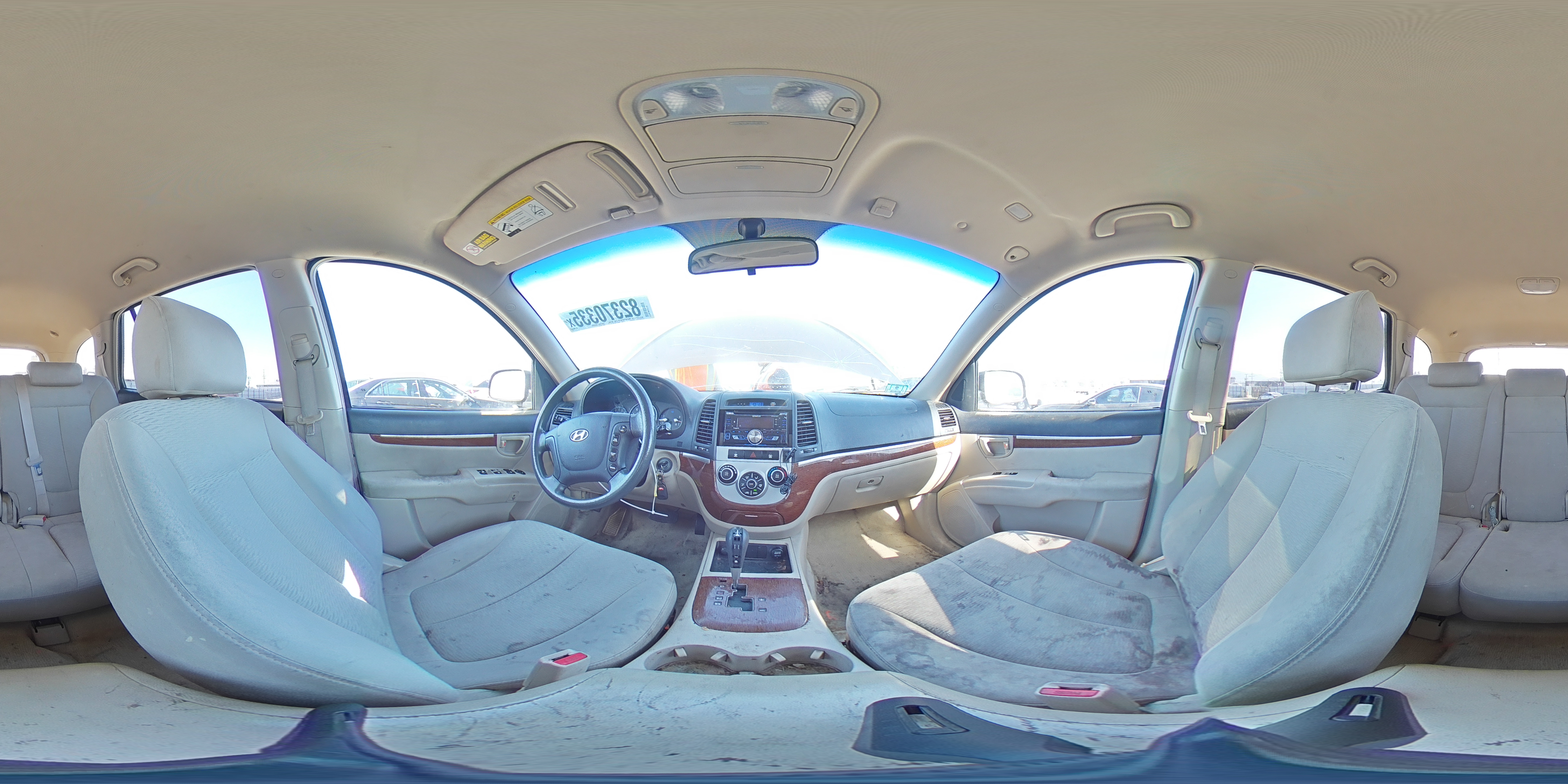 2007 Hyundai Santa Fe Gls VIN: KM8SG73D17U125955 Lot: 82370335