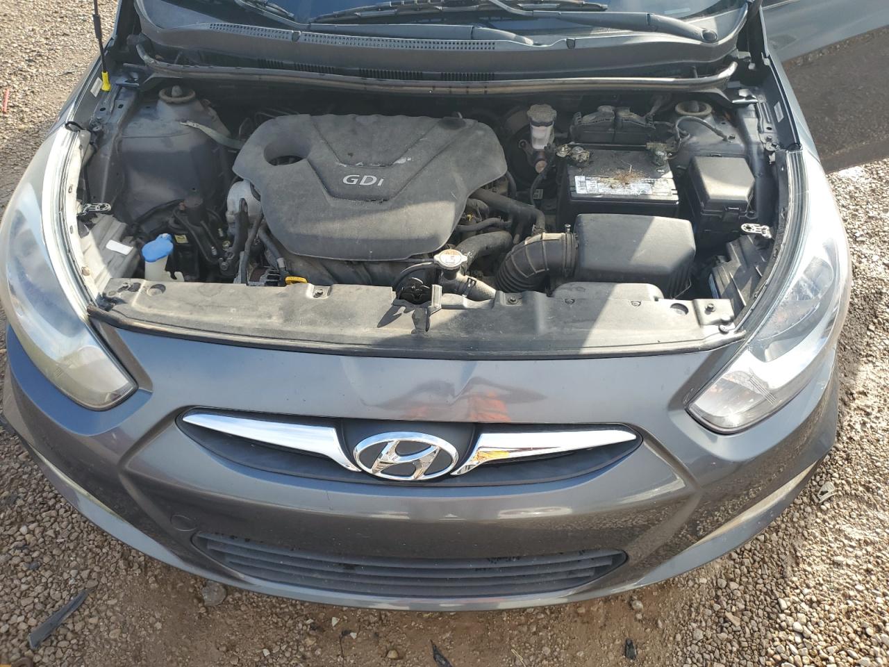 2013 Hyundai Accent Gls VIN: KMHCU4AE3DU396809 Lot: 82757075