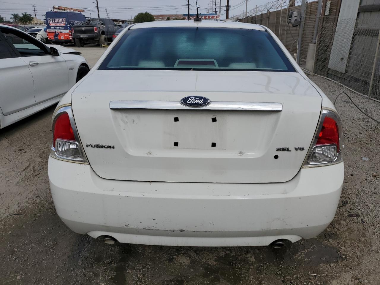 2008 Ford Fusion Sel VIN: 3FAHP08138R163206 Lot: 84991575