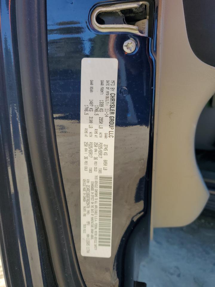 2015 Chrysler Town & Country Touring VIN: 2C4RC1BG6FR629470 Lot: 86842695