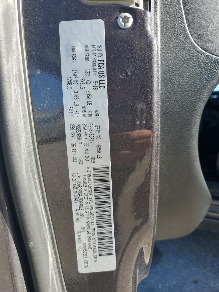 2018 Dodge Grand Caravan Se VIN: 2C4RDGCG5JR302193 Lot: 82628665