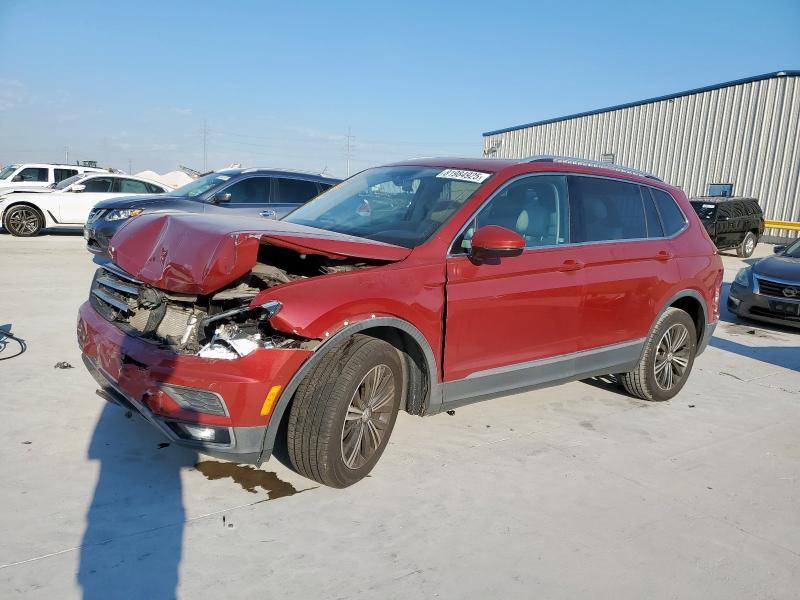  VOLKSWAGEN TIGUAN 2018 Бордовый
