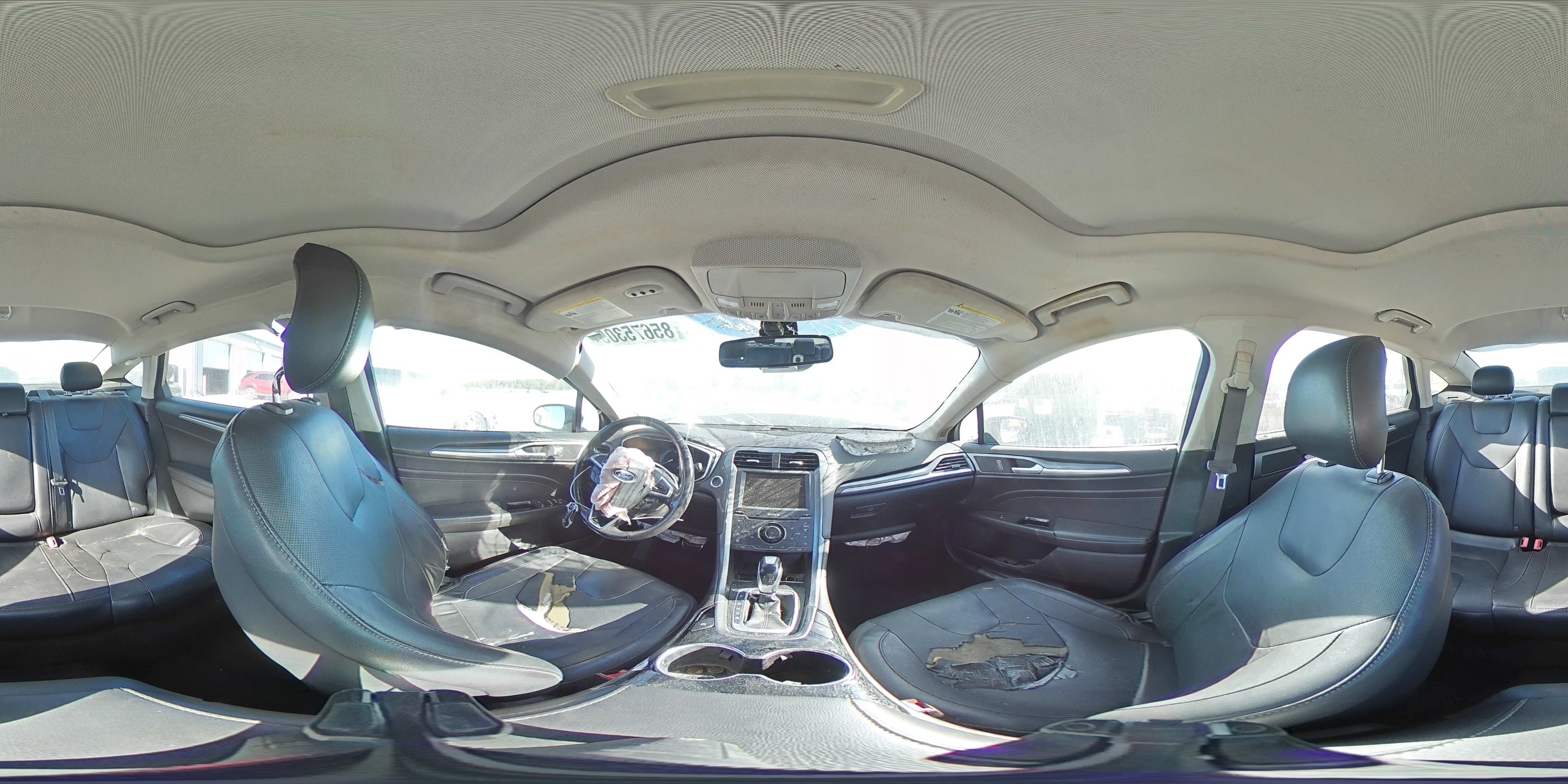 2014 Ford Fusion Titanium VIN: 3FA6P0K98ER200235 Lot: 85675305