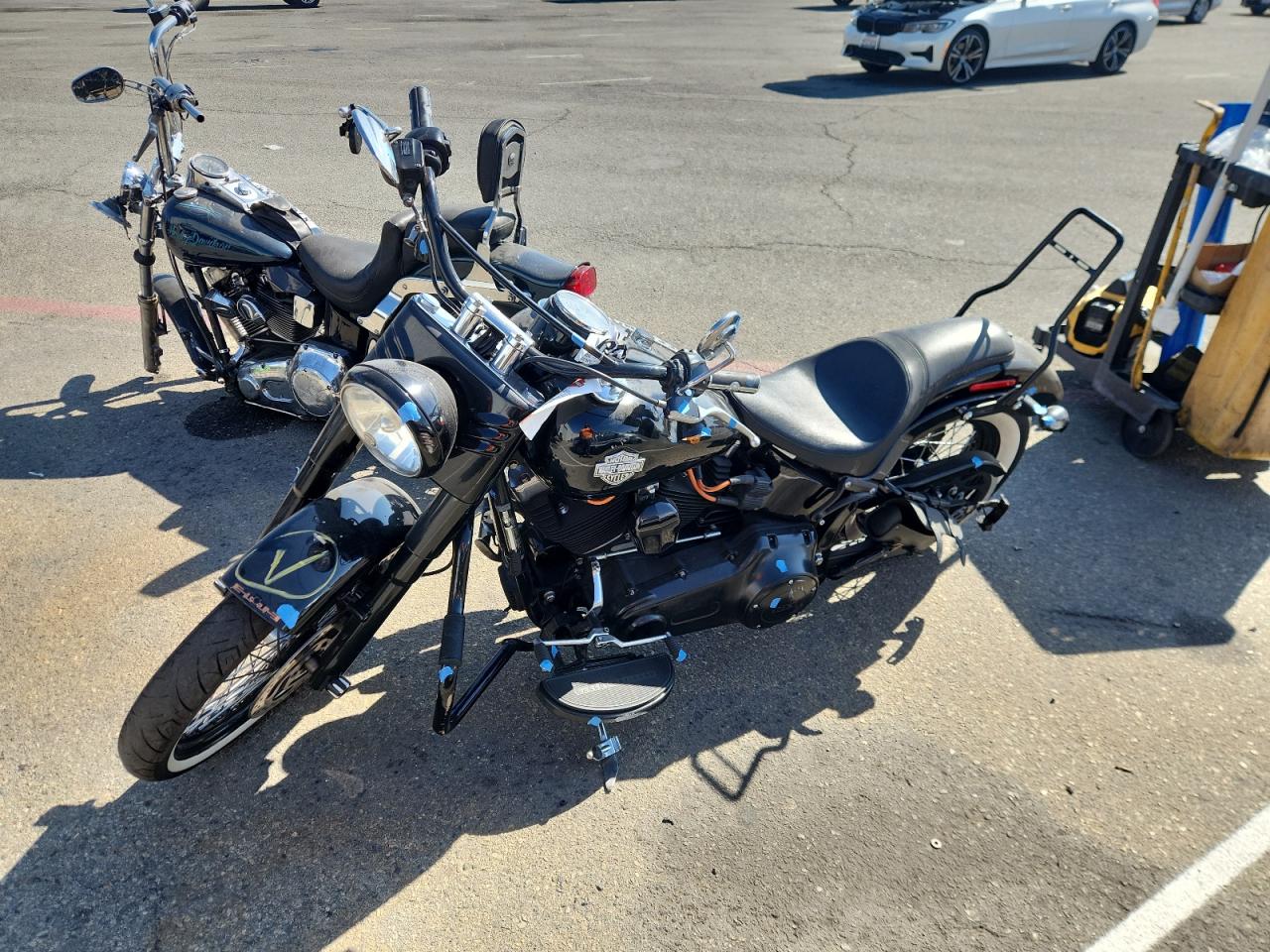 2016 Harley-Davidson Fls Softail Slim black null gas 1HD1JRV38GB034645 photo #4