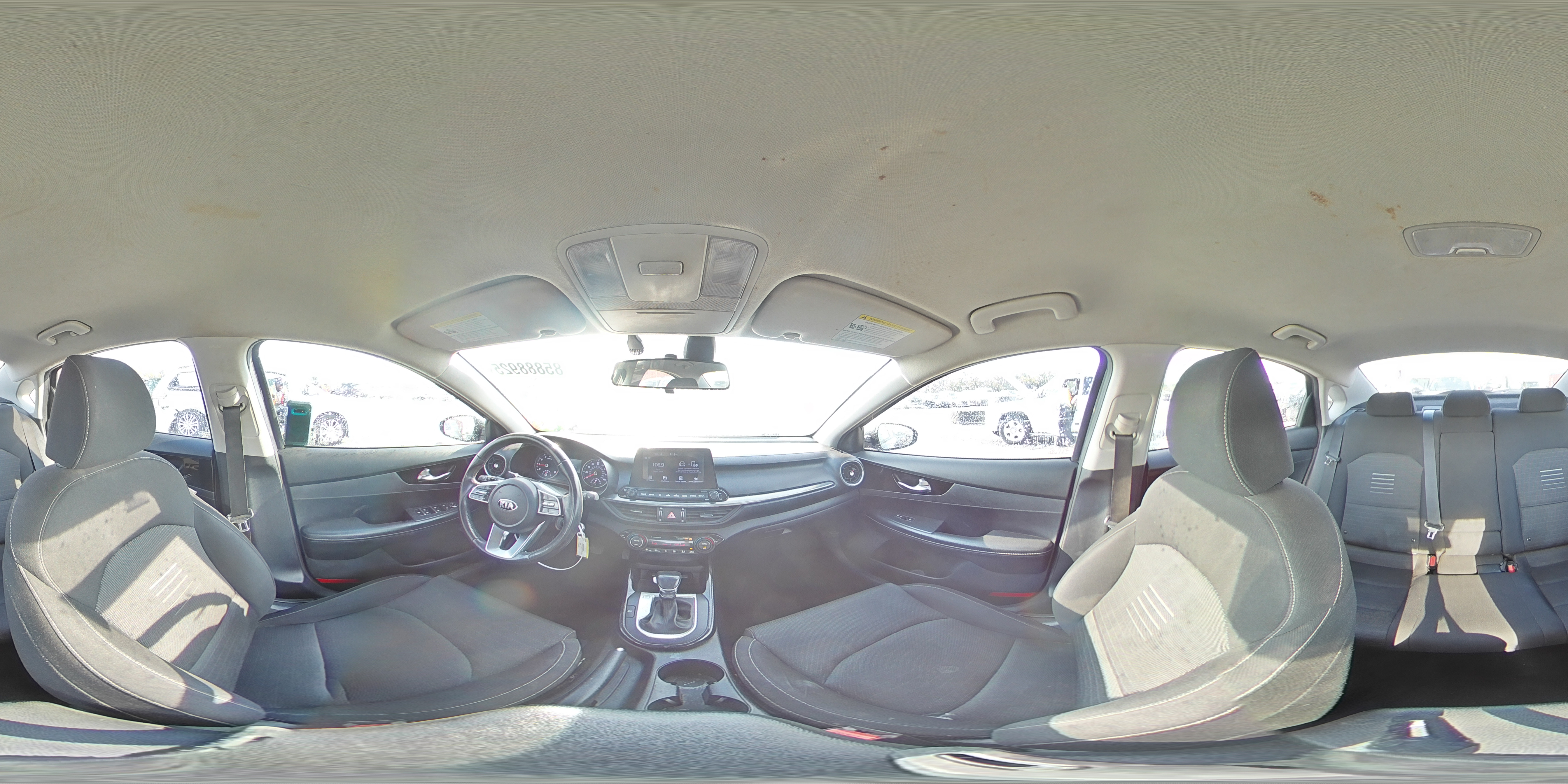 2019 Kia Forte Gt Line VIN: 3KPF34AD1KE110477 Lot: 85888925