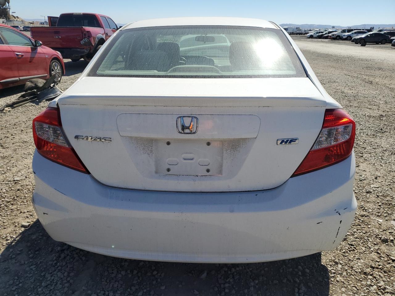 2012 Honda Civic Hf VIN: 2HGFB2F68CH548843 Lot: 86498825