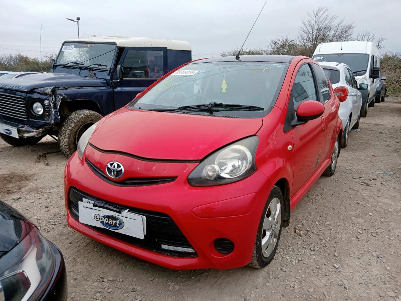 2013 TOYOTA AYGO MOVE WITH STYLE VVT- 1.0 VVT-I MOVE WITH STYLE 5DR for sale at Copart BRISTOL