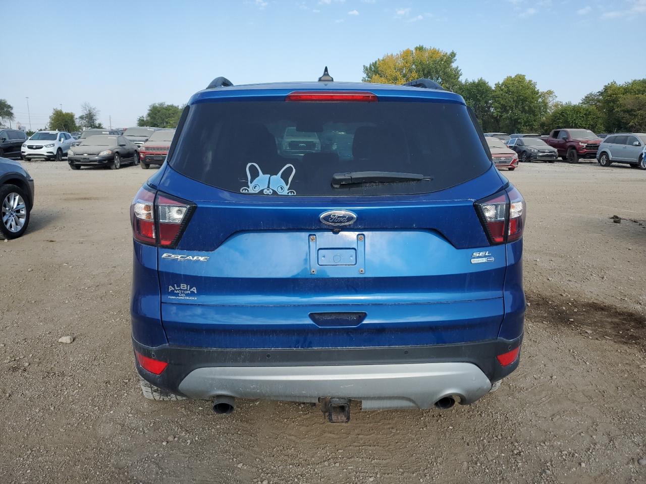 2018 Ford Escape Sel VIN: 1FMCU9HD6JUA52431 Lot: 81942275