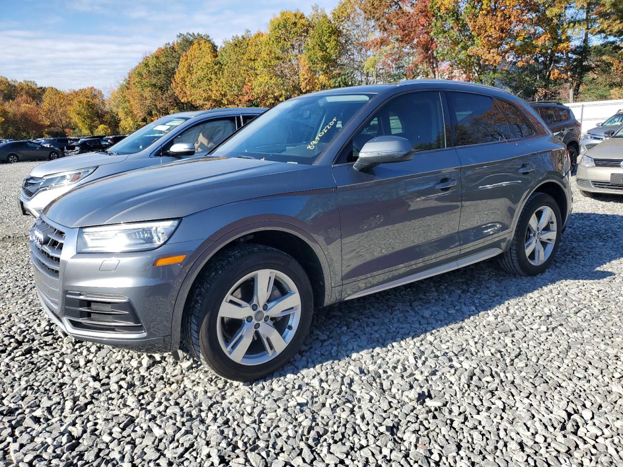 2018 Audi Q5 Premium grey null gas WA1ANAFY6J2026482 photo #1