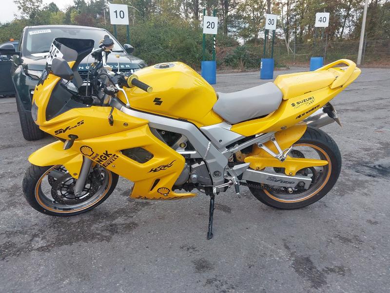 2004 SUZUKI SV 650 SK4  for sale at Copart GLOUCESTER