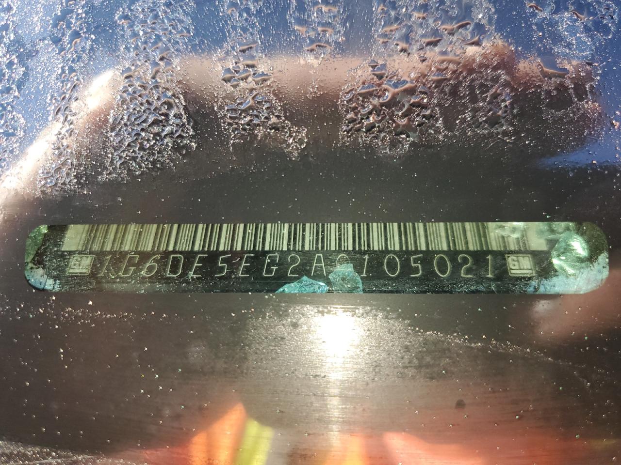 2010 Cadillac Cts Luxury Collection VIN: 1G6DE5EG2A0105021 Lot: 86320465