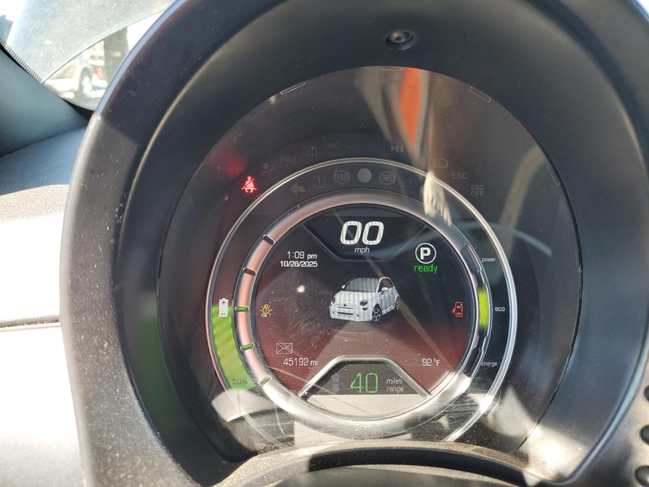 2017 Fiat 500 Electric VIN: 3C3CFFGE6HT549530 Lot: 89887285