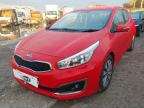 2016 KIA CEED 3 ISG CRDI  for sale at Copart YORK