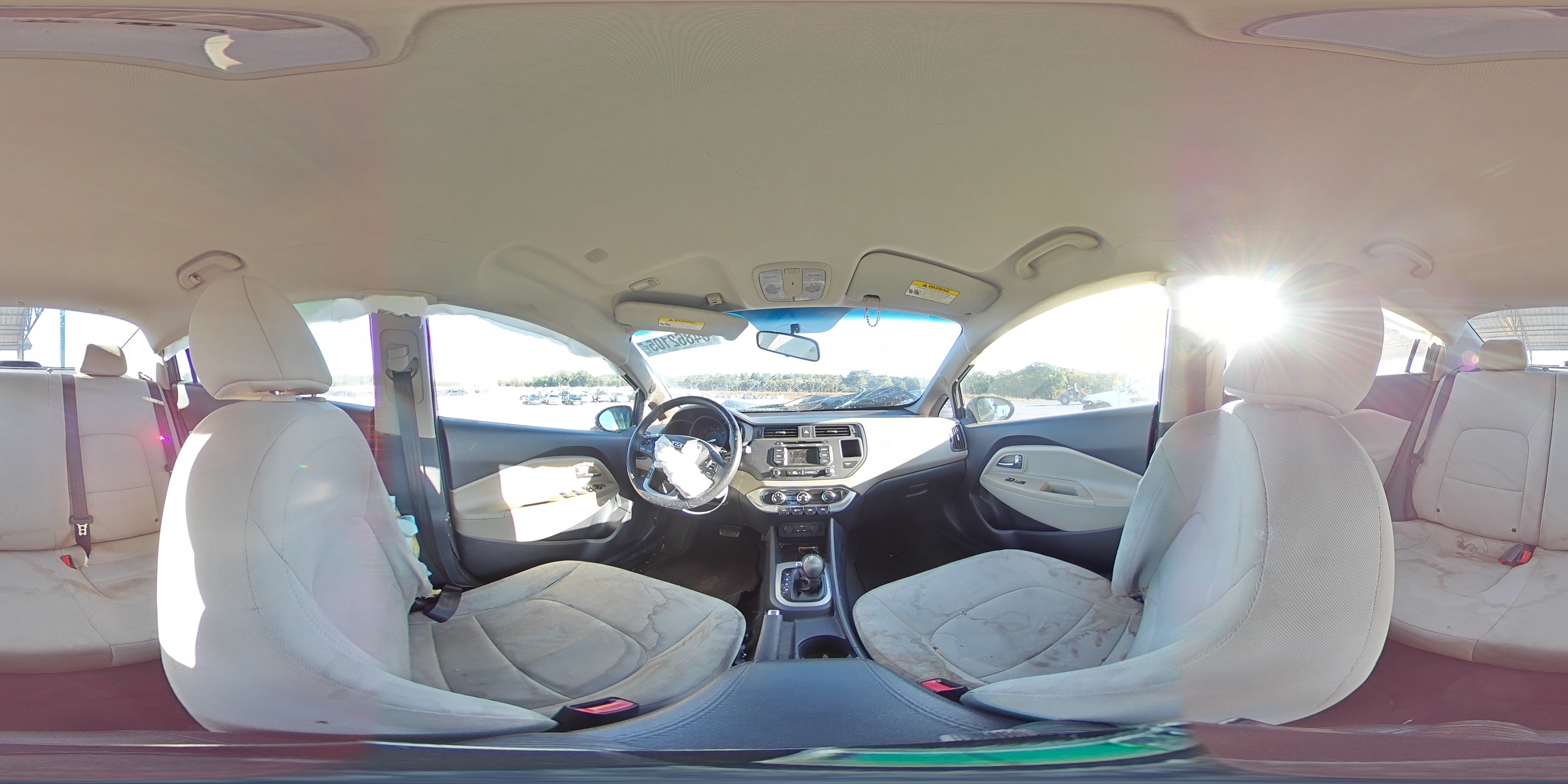 2012 Kia Rio Ex VIN: KNADN4A32C6093119 Lot: 84862105