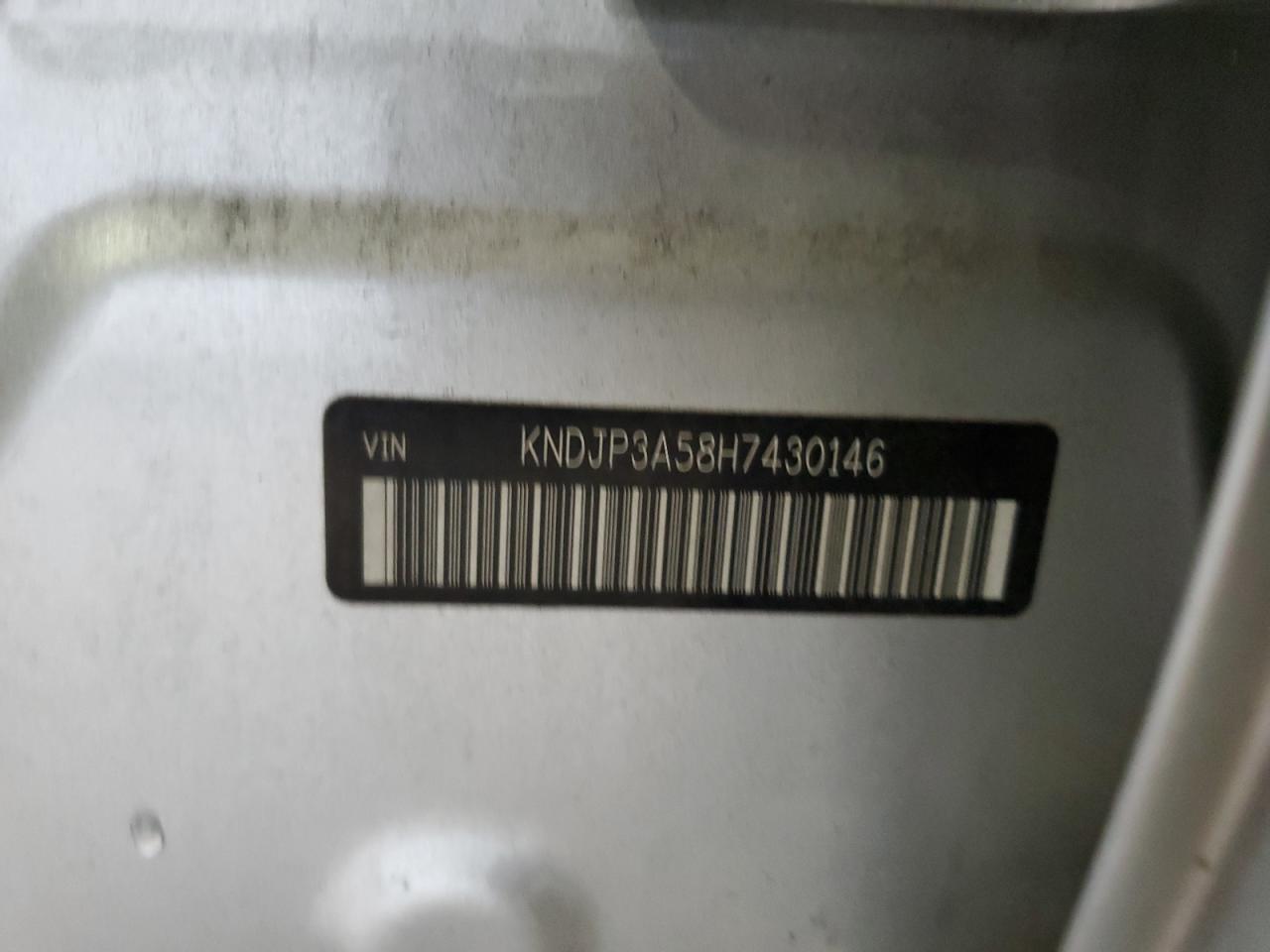 2017 Kia Soul + VIN: KNDJP3A58H7430146 Lot: 85172545