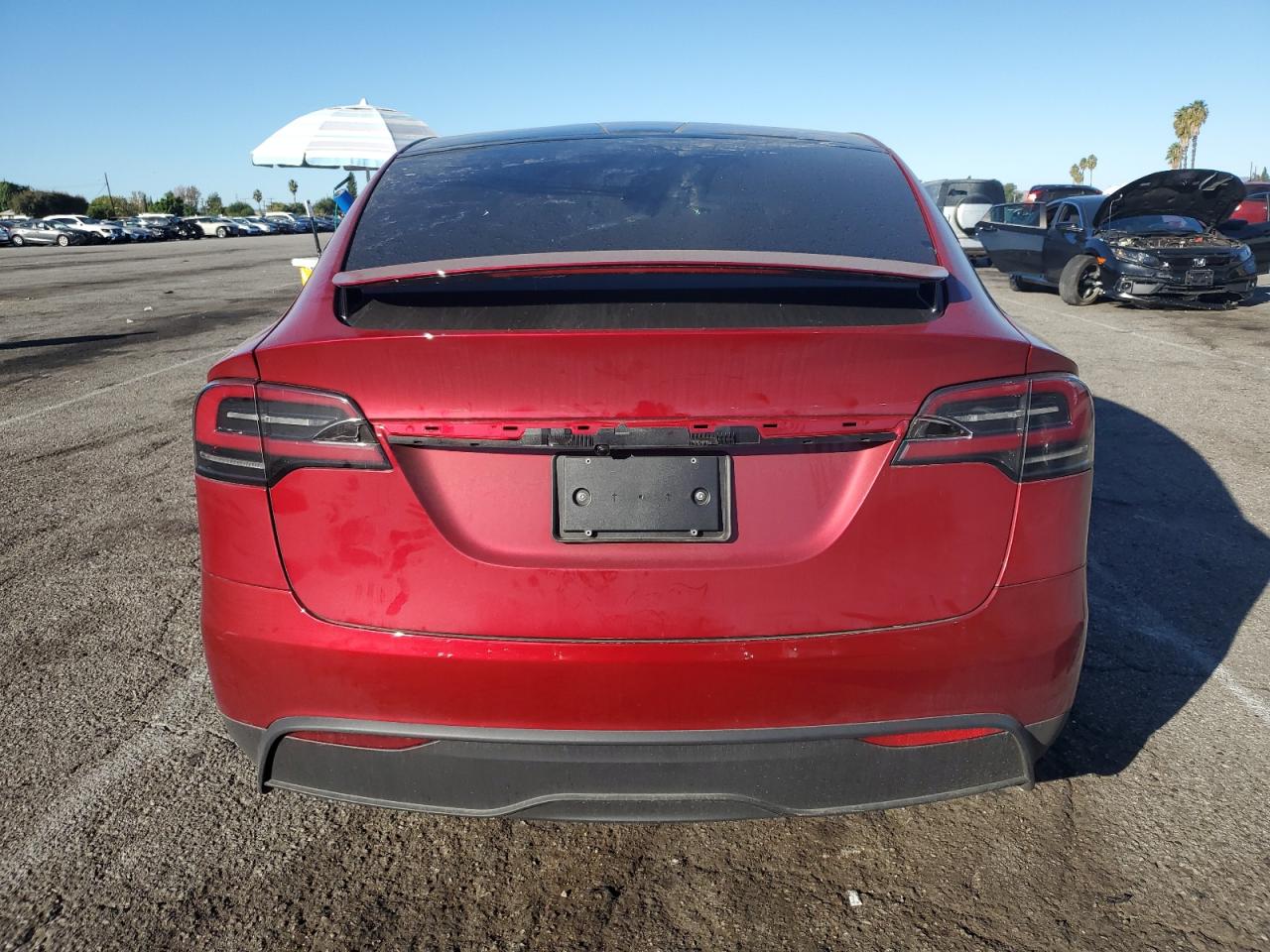 2024 Tesla Model X VIN: 7SAXCAE5XRF459697 Lot: 90097105