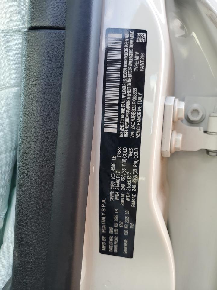 2020 Jeep Renegade Latitude VIN: ZACNJBBB2LPK98835 Lot: 90532855