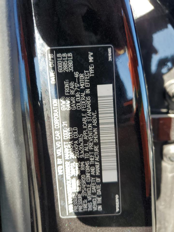 2018 Volvo Xc90 T6 VIN: YV4A22PKXJ1390292 Lot: 85834825