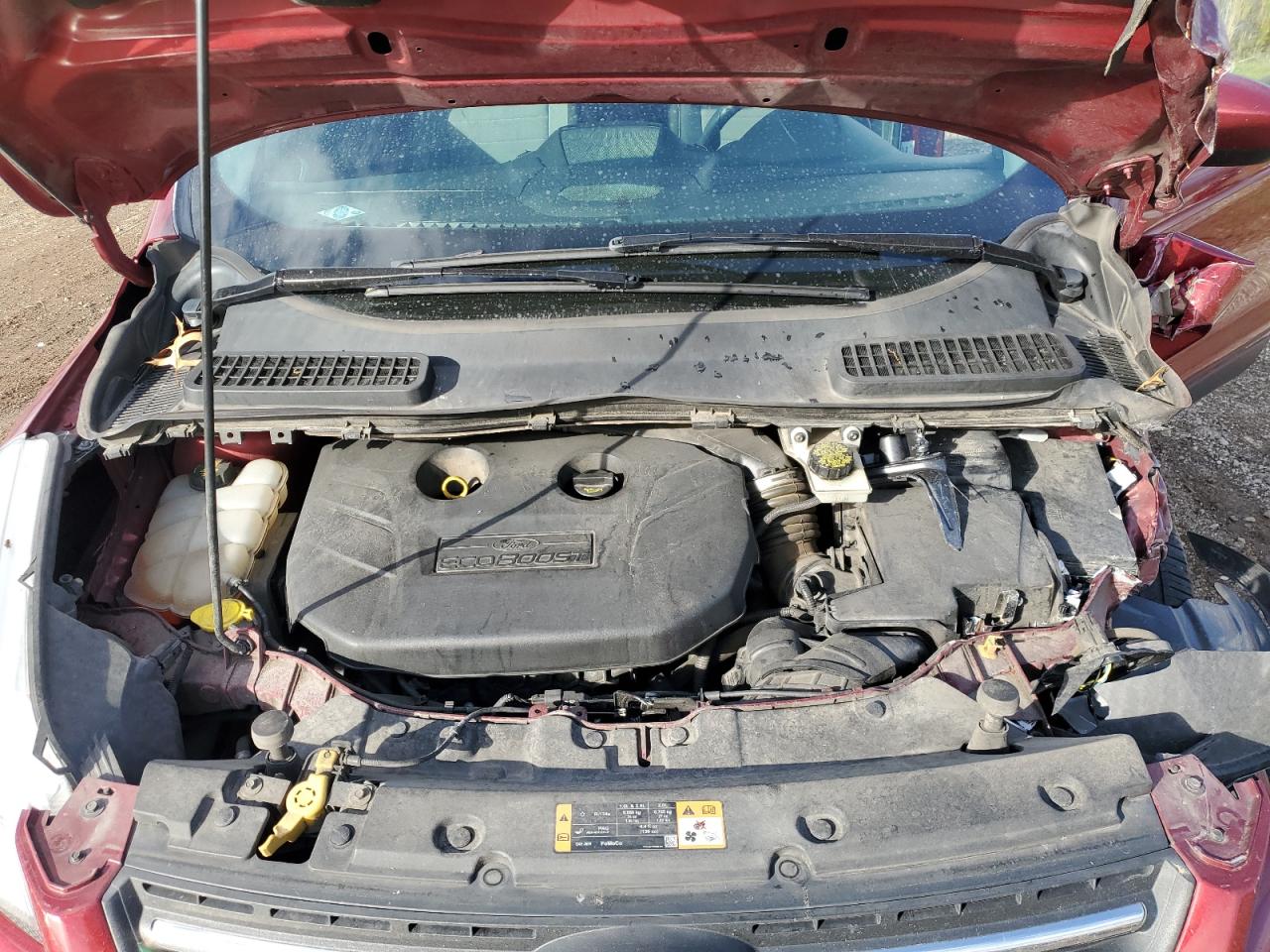 2014 Ford Escape Se VIN: 1FMCU0G98EUB25281 Lot: 82752665