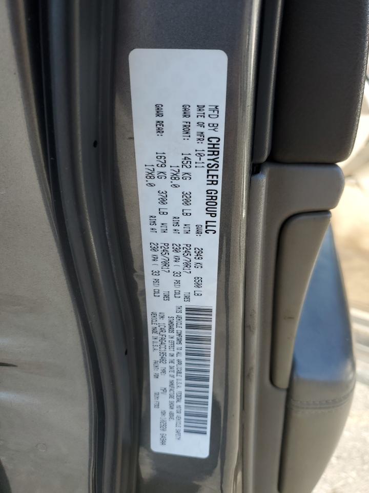 2012 Jeep Grand Cherokee Laredo VIN: 1C4RJFAG4CC185482 Lot: 81727895