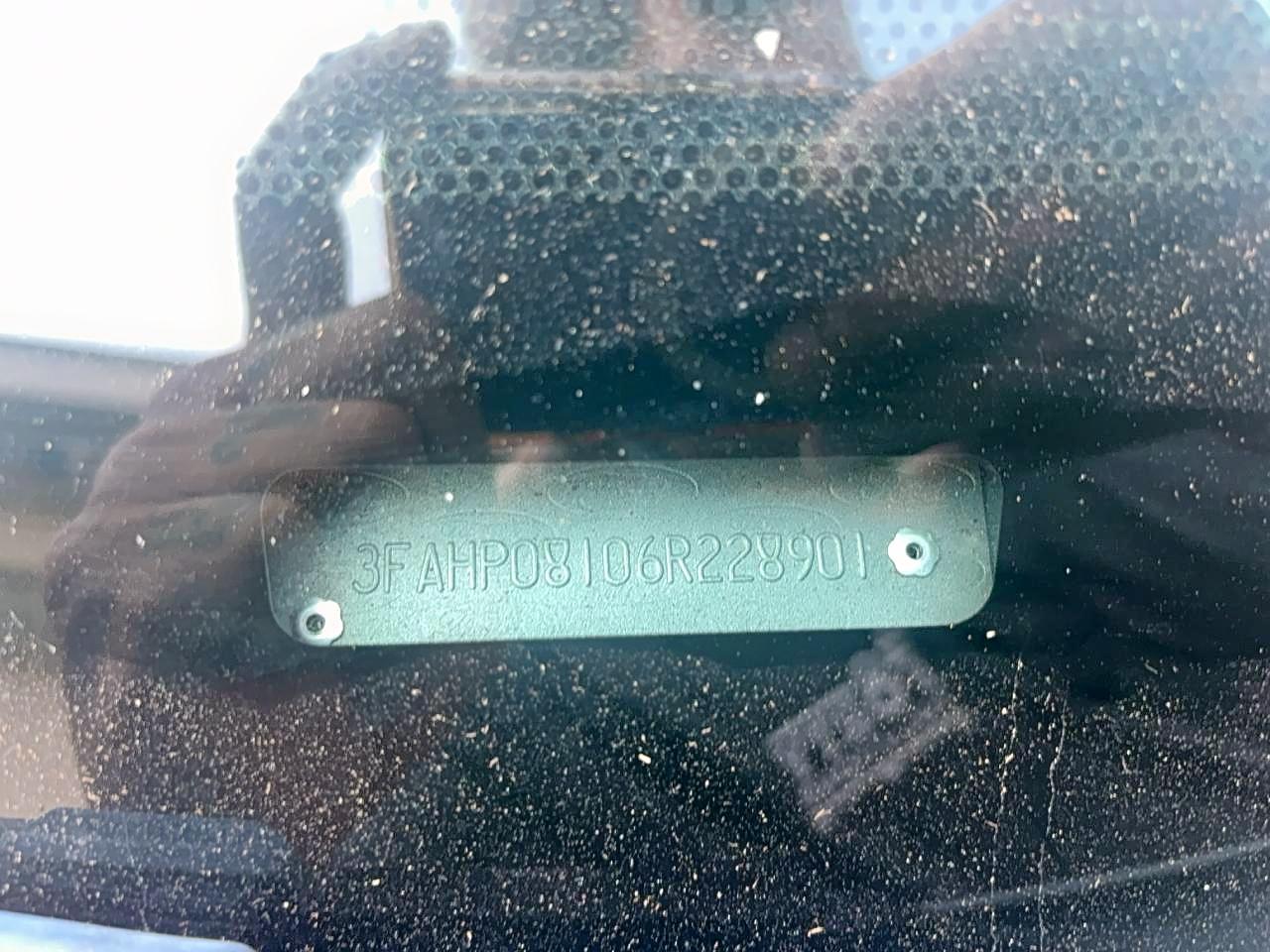 2006 Ford Fusion Sel VIN: 3FAHP08106R228901 Lot: 70492875