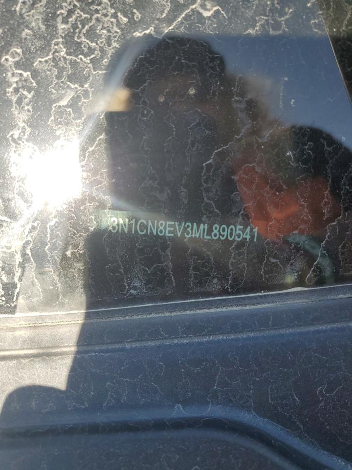 2021 Nissan Versa Sv VIN: 3N1CN8EV3ML890541 Lot: 81963965