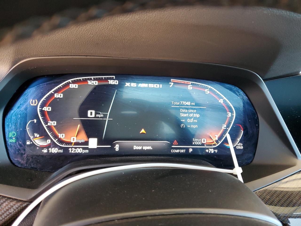 2022 BMW X6 M50I VIN: 5UXCY8C0XN9J38713 Lot: 89815015