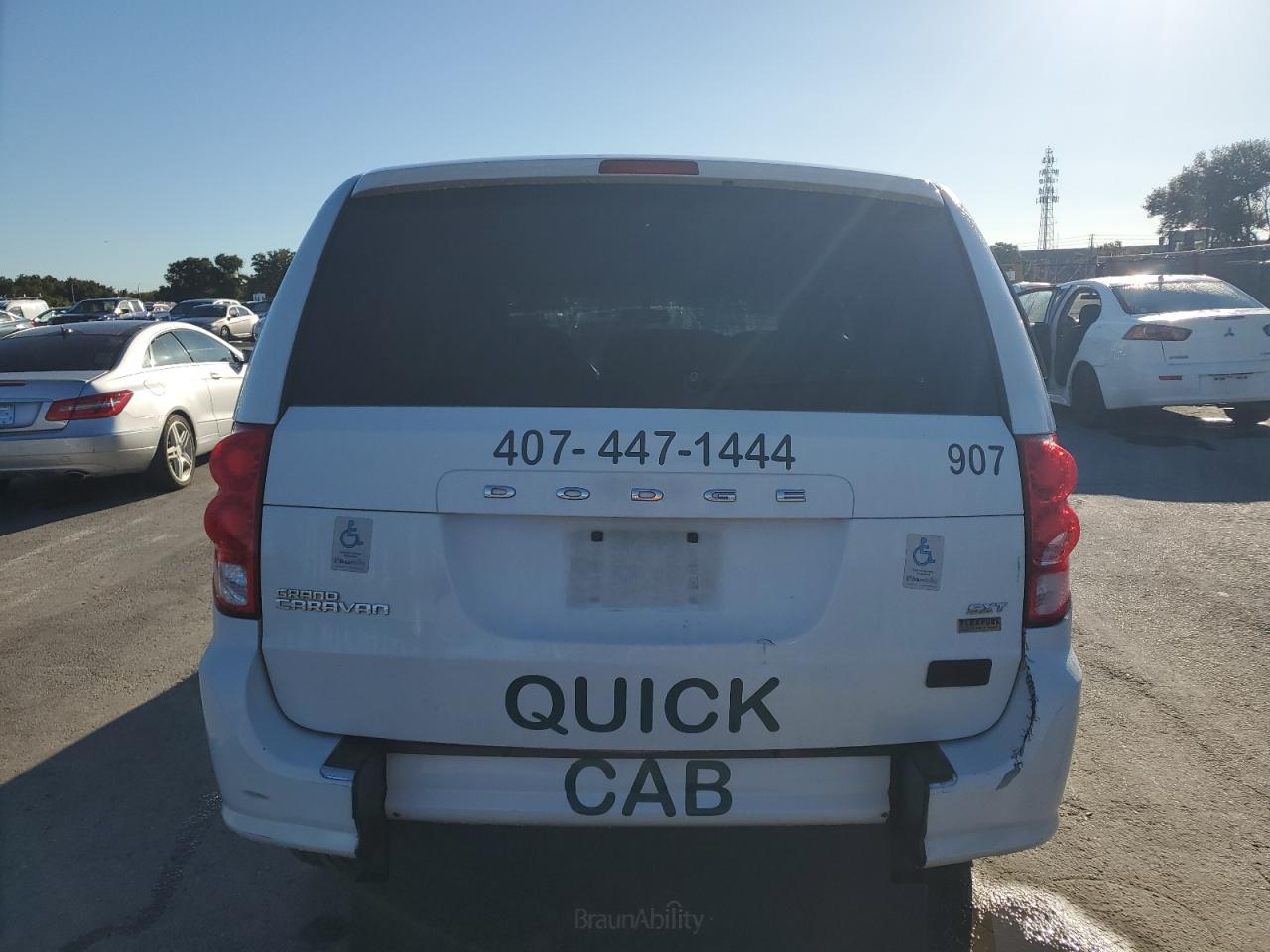 2016 Dodge Grand Caravan Sxt VIN: 2C4RDGCG7GR384825 Lot: 86884575