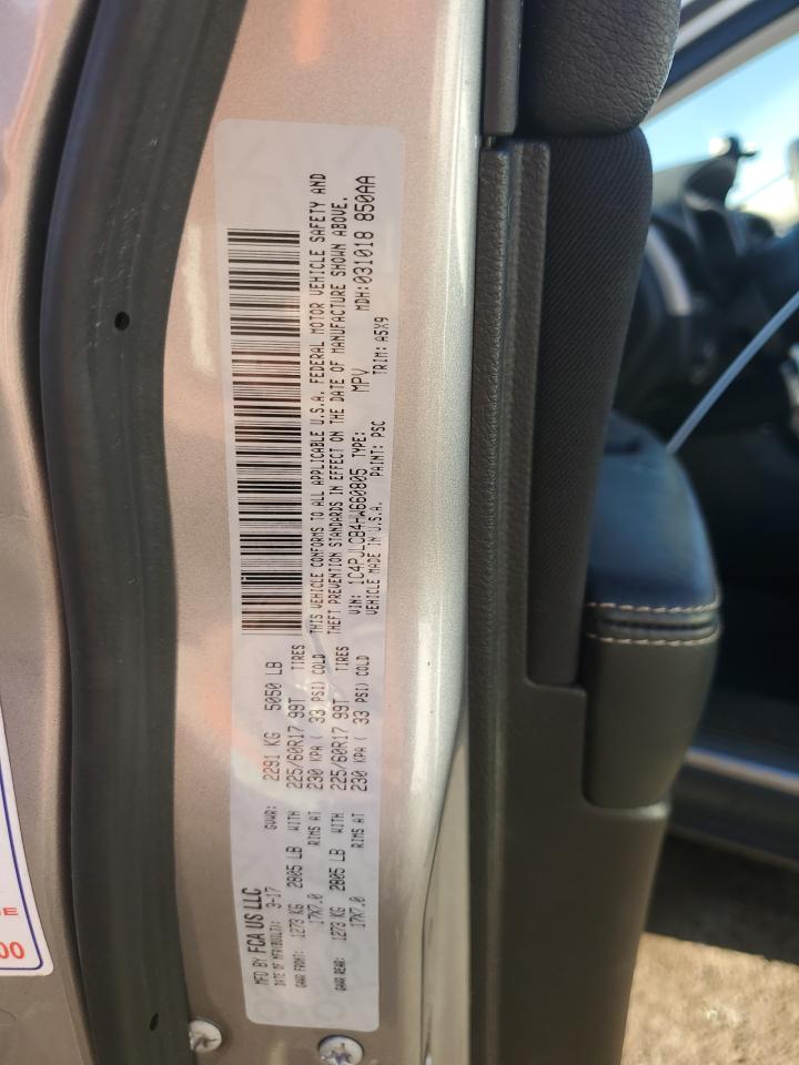 2017 Jeep Cherokee Latitude VIN: 1C4PJLCB4HW660805 Lot: 90220435