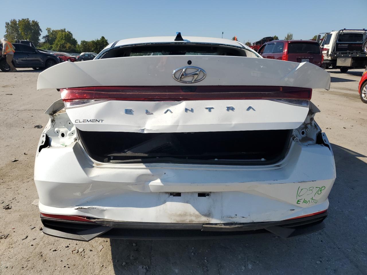 2022 Hyundai Elantra Sel VIN: 5NPLM4AG7NH080136 Lot: 84982115