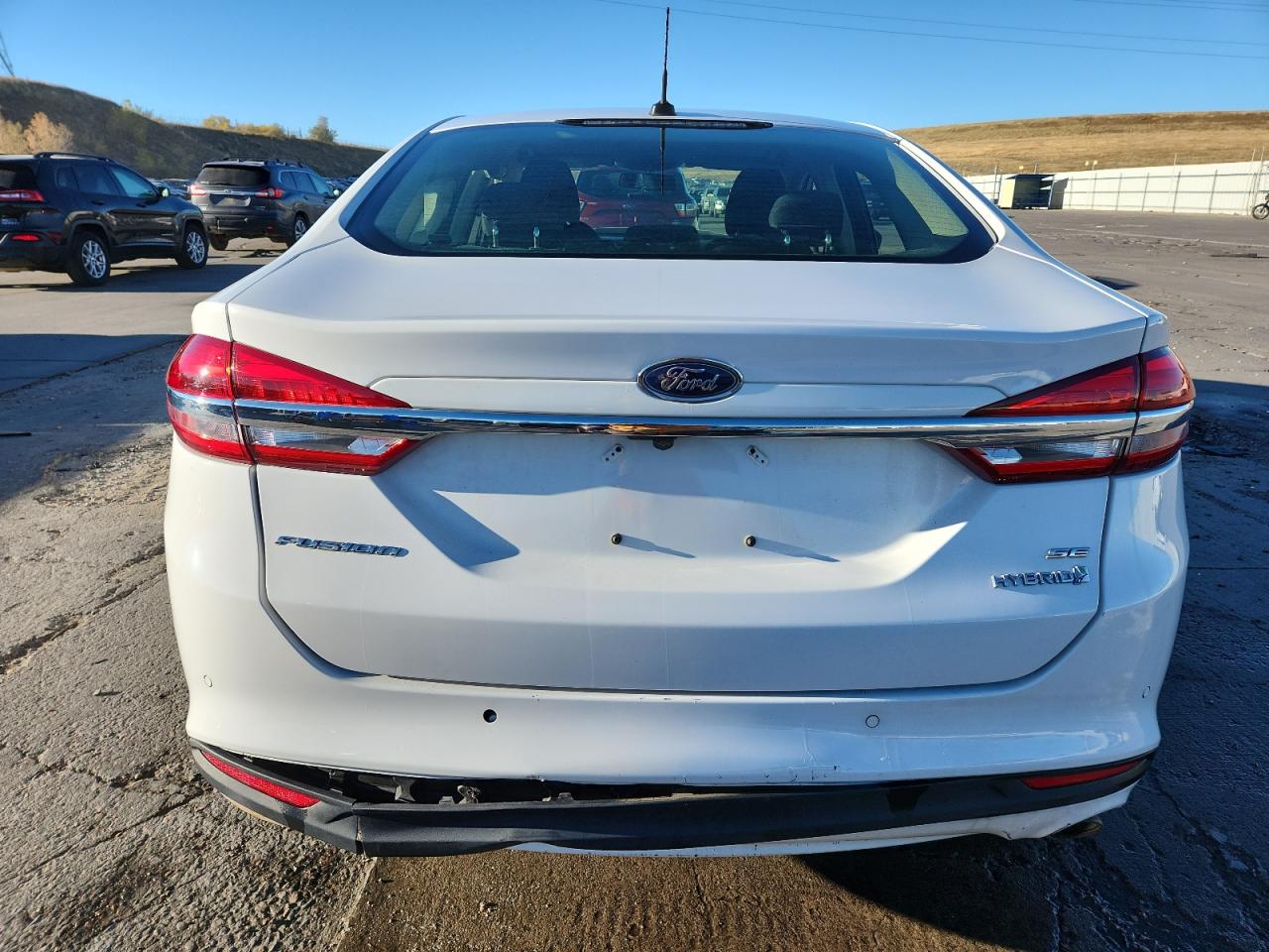 2017 Ford Fusion Se Hybrid VIN: 3FA6P0LU8HR416142 Lot: 89446875