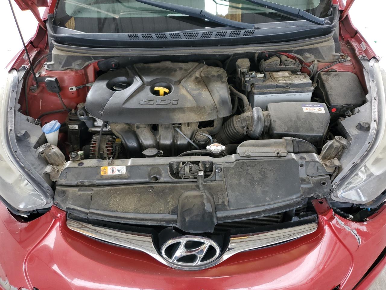 2014 Hyundai Elantra Se VIN: KMHDH4AH1EU049726 Lot: 85479465