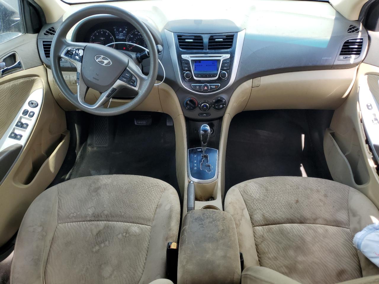 2014 Hyundai Accent Gls VIN: KMHCU4AE7EU609195 Lot: 85147525