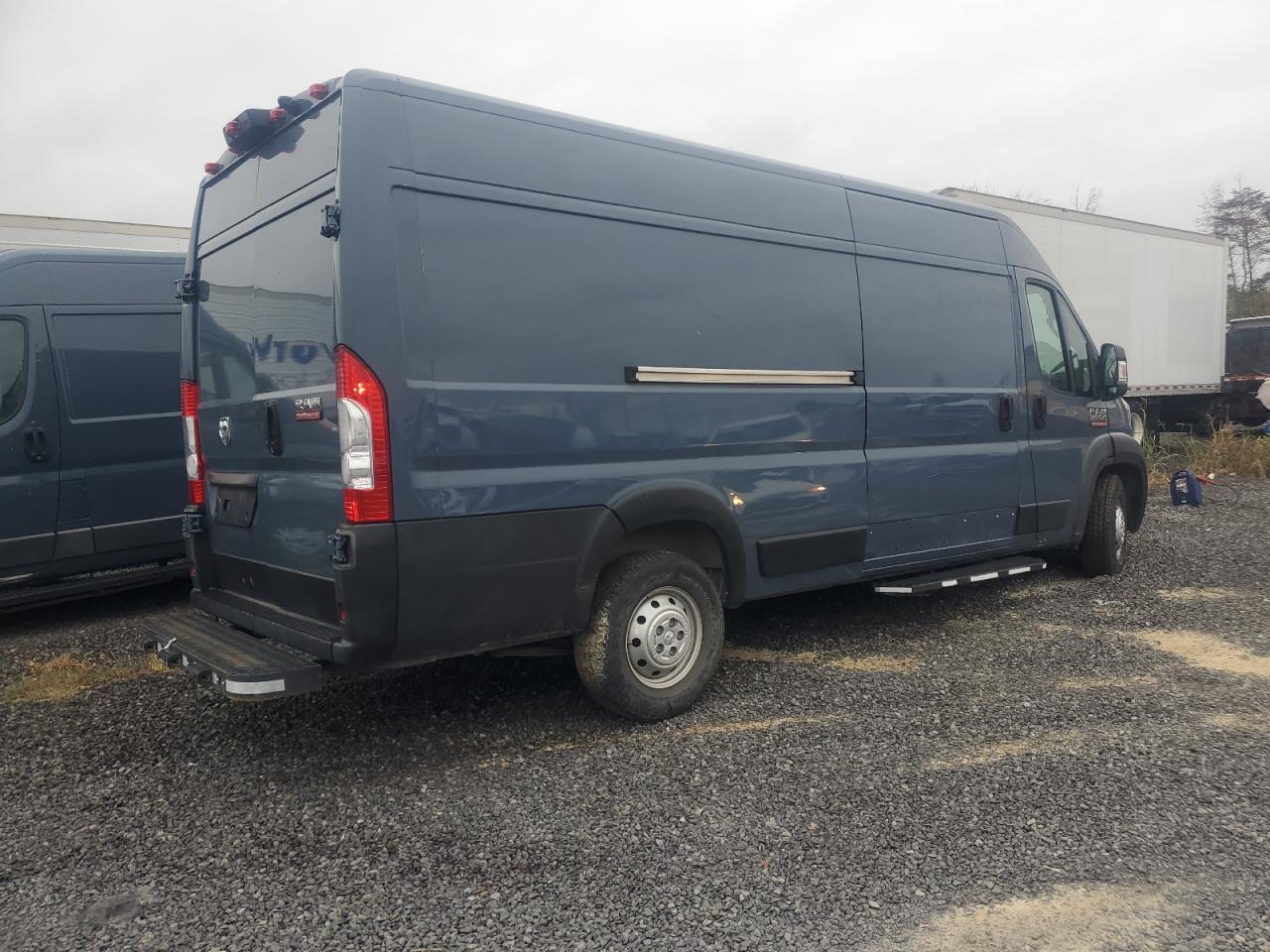 2021 Ram Promaster 3500 Delivery Van blue null flexible 3C6MRVJGXME536118 photo #4
