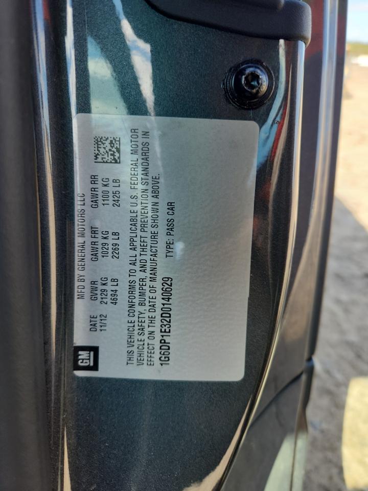 2013 Cadillac Cts Premium Collection VIN: 1G6DP1E32D0140629 Lot: 90430615