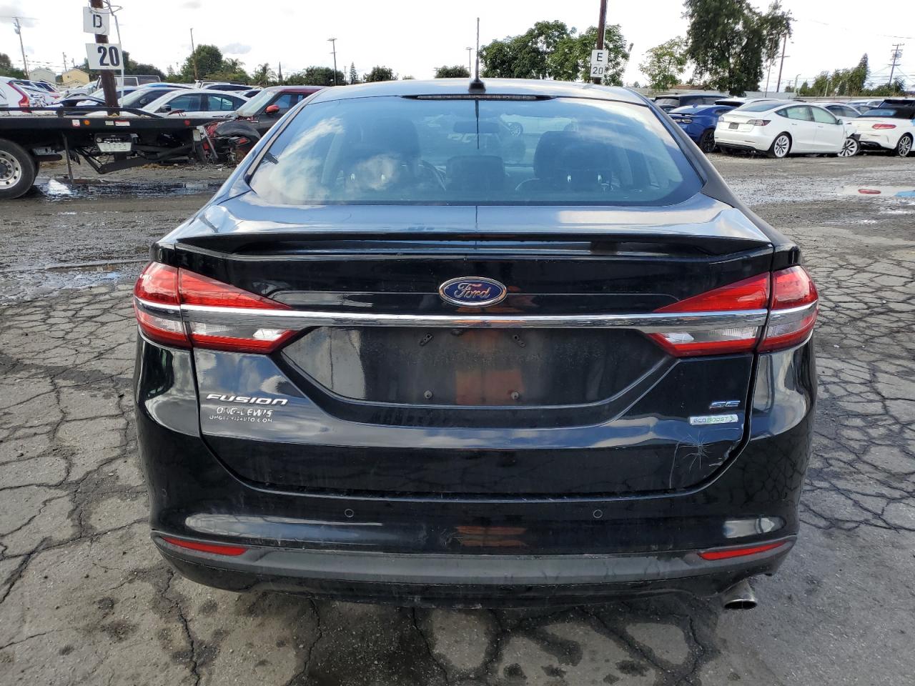 2018 Ford Fusion Se VIN: 3FA6P0HD3JR183740 Lot: 86692905