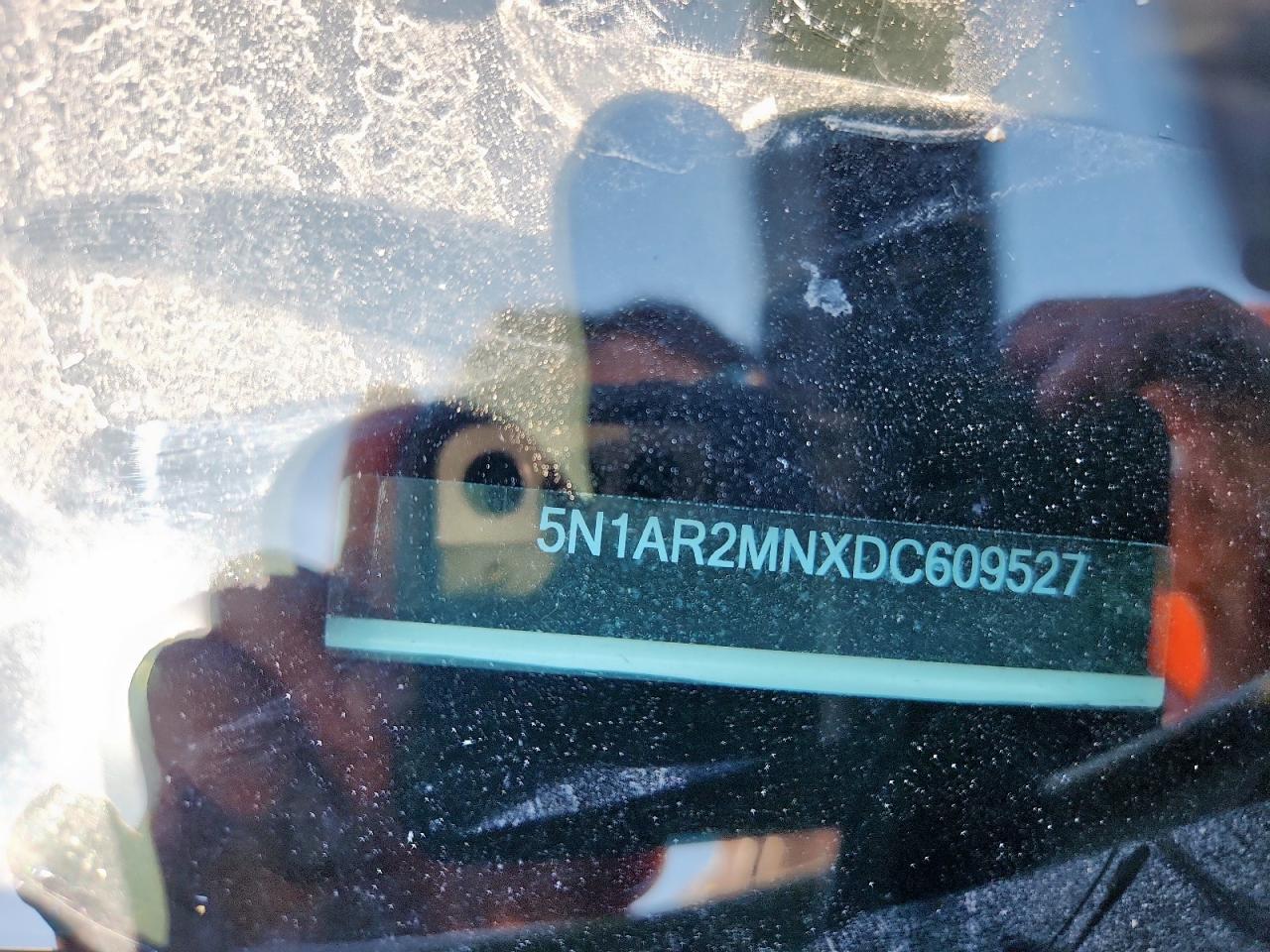 2013 Nissan Pathfinder S VIN: 5N1AR2MNXDC609527 Lot: 85848775