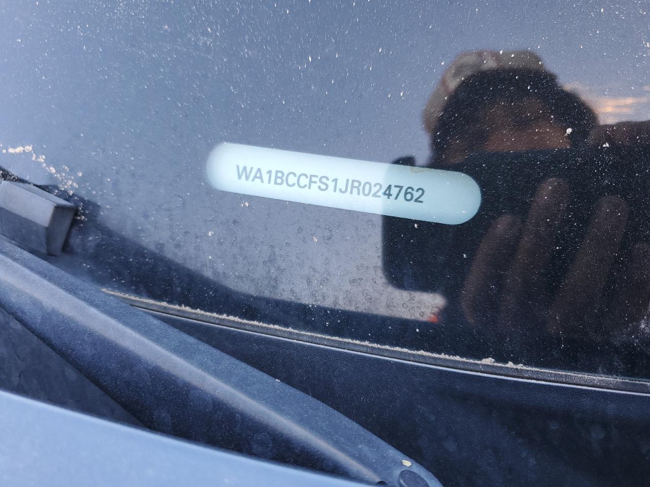 2018 Audi Q3 Premium VIN: WA1BCCFS1JR024762 Lot: 87454125